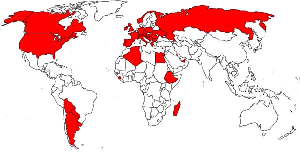 Мапа поставок Сколарі