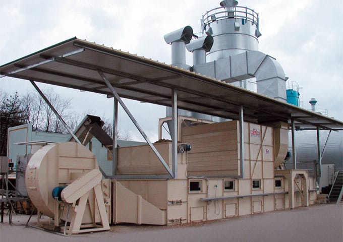 Конвеєрна зерносушарка Scolari 1T